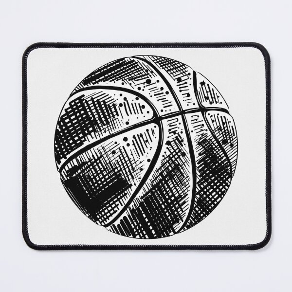 Item preview, Basketball Drawing  designed and sold by thathoopworld.