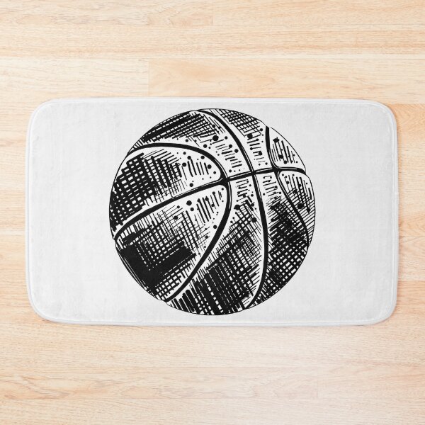 Item preview, Basketball Drawing  designed and sold by thathoopworld.