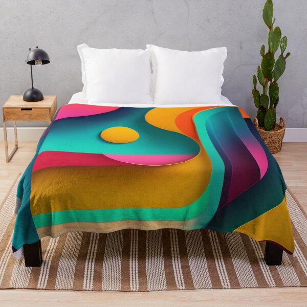 Item preview, Colorful abstract fluid shapes organic geometric patterns 63 designed and sold by vishalraifx.
