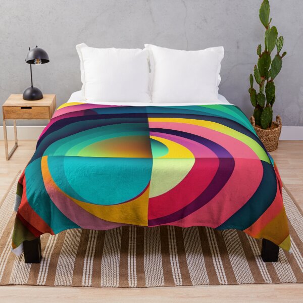Item preview, Colorful abstract fluid shapes organic geometric patterns 64 designed and sold by vishalraifx.