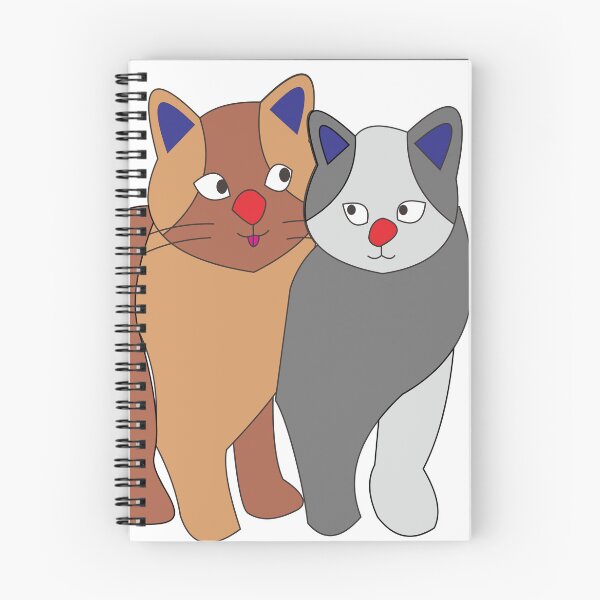 Item preview, Dos gatos lindos designed and sold by Erixzen.