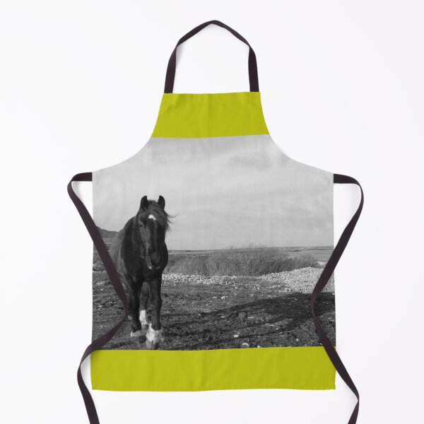 Item preview, Mr Inquisitive Horse Inishowen Donegal Ireland black and white effects designed and sold by eddiebarronshop.