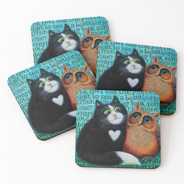 Item preview, The Owl & the Pussycat  designed and sold by vickymount.