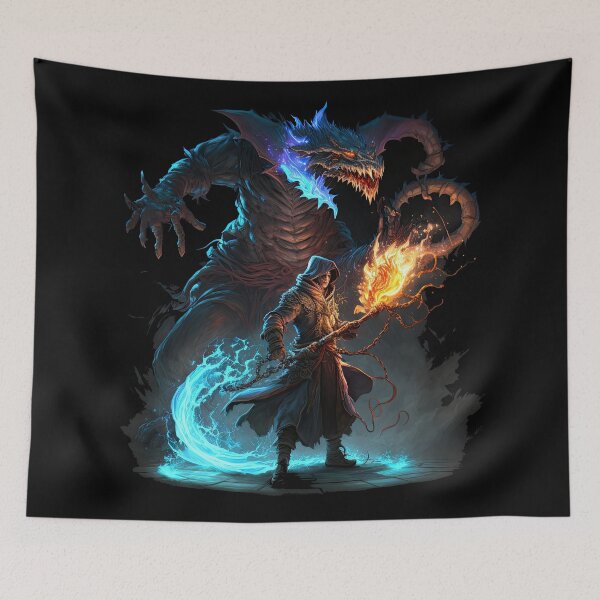 Item preview, Enter the Dark Portal: The Mage's Duty Awaits designed and sold by WartonnoArt.