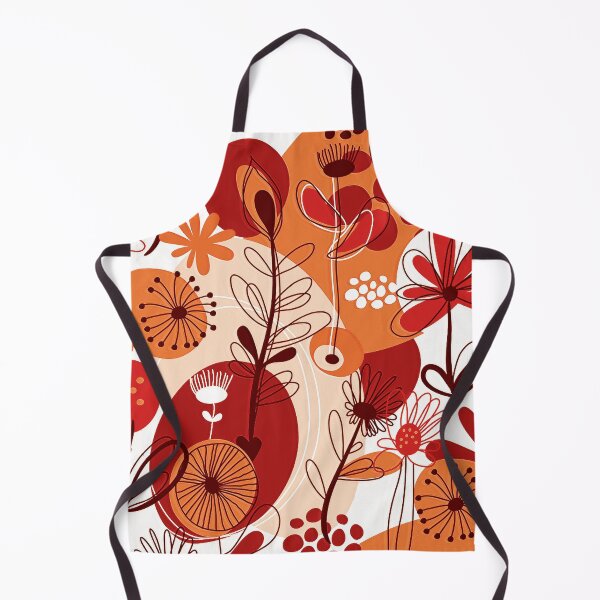 Item preview, Abstract flower red pattern designed and sold by FunArt4You.