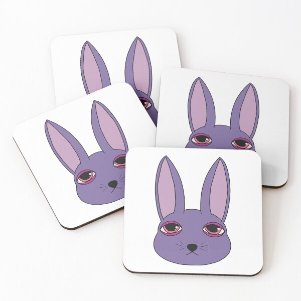 Item preview, Sleepy Purple Bunny designed and sold by JessDaniArt.