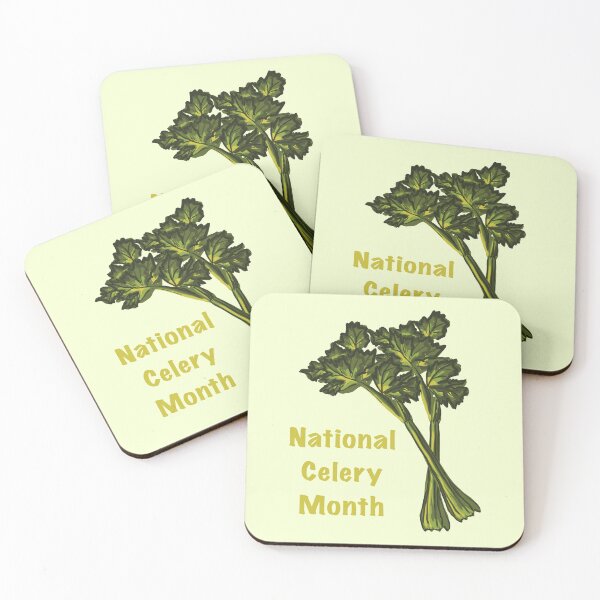 Item preview, National Celery Month March designed and sold by Fransyn.