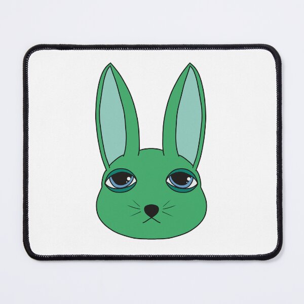 Item preview, Sleepy Green Bunny designed and sold by JessDaniArt.