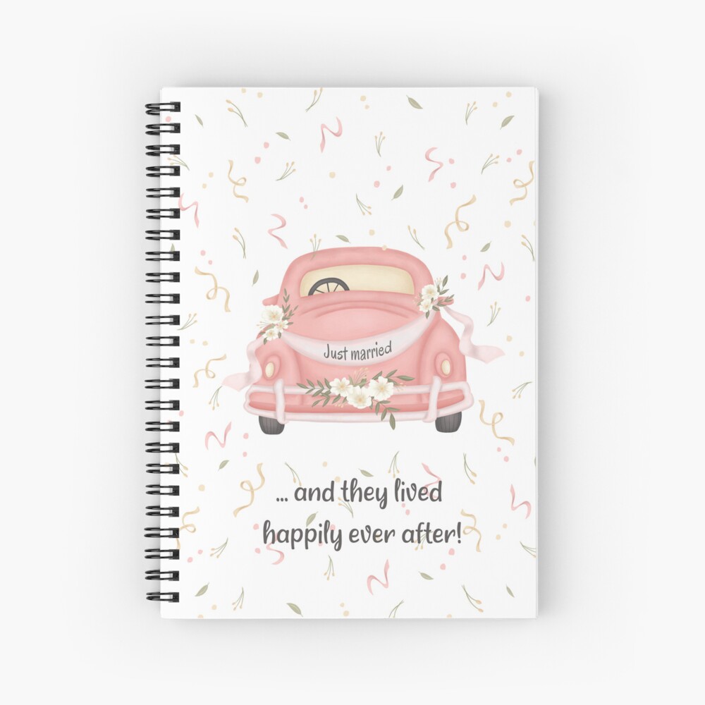 Just Married Car Wedding Card