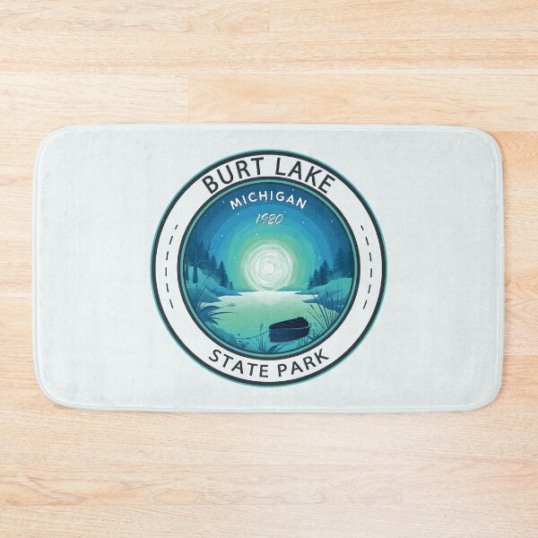 Item preview, Burt Lake State Park Michigan Badge designed and sold by KrisSidDesigns.