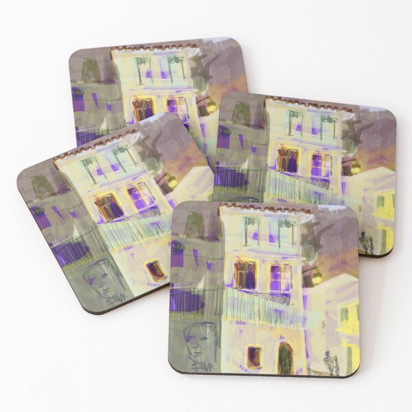 Item preview, Portrait on a building designed and sold by nadahanyshendy.