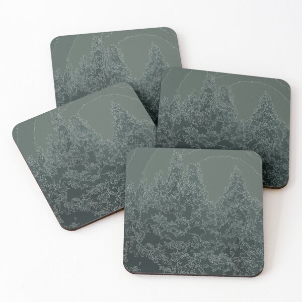 Item preview, gray trees designed and sold by SunGraphicArt.