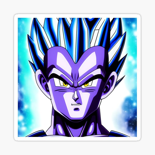 Desenho: Vegeta Super Saiyajin Blue Full Power