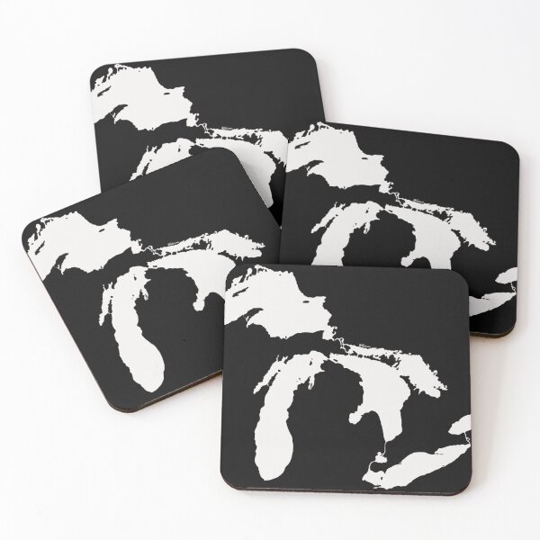 Item preview, Great Lakes Map (Ver. 2) designed and sold by TigerGrimm11.