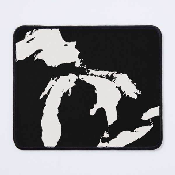 Item preview, Great Lakes Map (Ver. 2) designed and sold by TigerGrimm11.