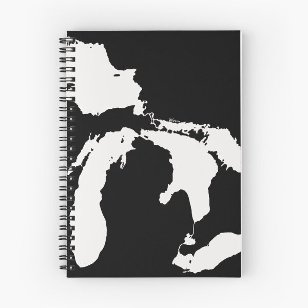 Item preview, Great Lakes Map (Ver. 2) designed and sold by TigerGrimm11.