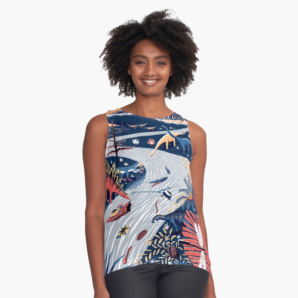 Item preview, Sleeveless Top designed and sold by sambrewster.
