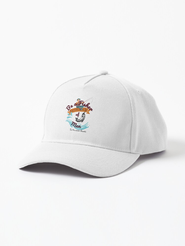 Be a Fisher of Men  Matthew 4:19 - Tan Cap for Sale by