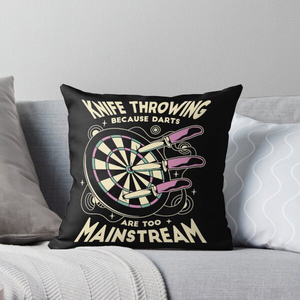 Item preview, Knife Throwing Because Darts are Too Mainstream designed and sold by Fun-T-Shirts.