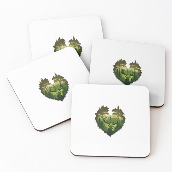 Item preview, Nature Lover Deer - Designs for a Green Future and Hunters designed and sold by GreenBubble - Shop and reforest.