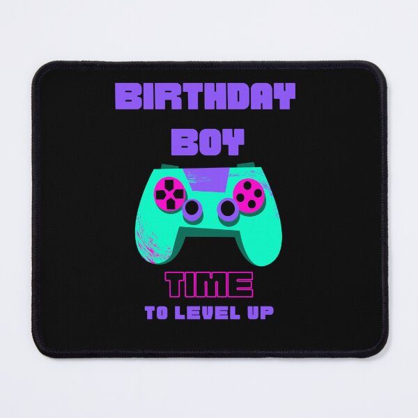 Item preview, Birthday Boy Time to Level Up designed and sold by foxforce.