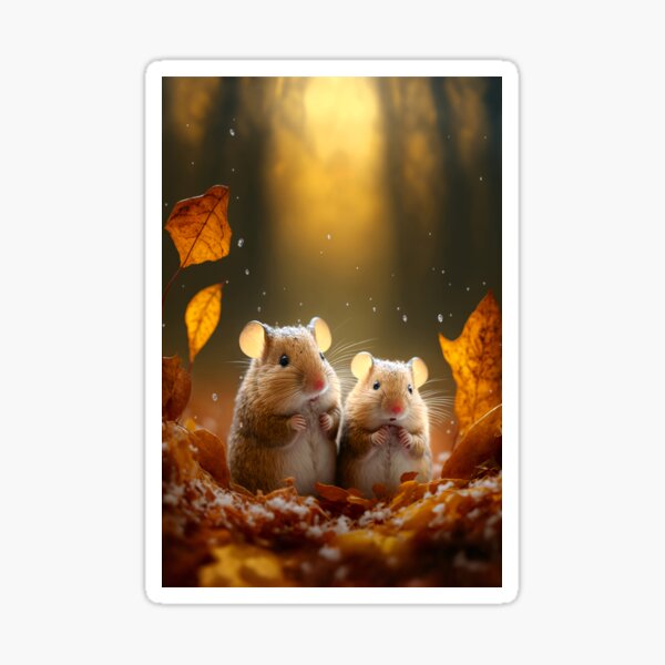 Item preview, a Couple of cute mouse 2 designed and sold by Art by Lilia.