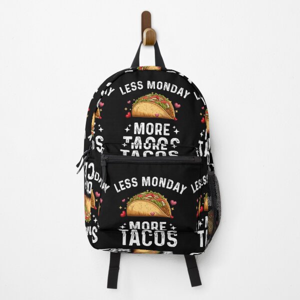 Item preview, Less Monday More Tacos, Funny Mexican Food Lover designed and sold by fooderiffic.