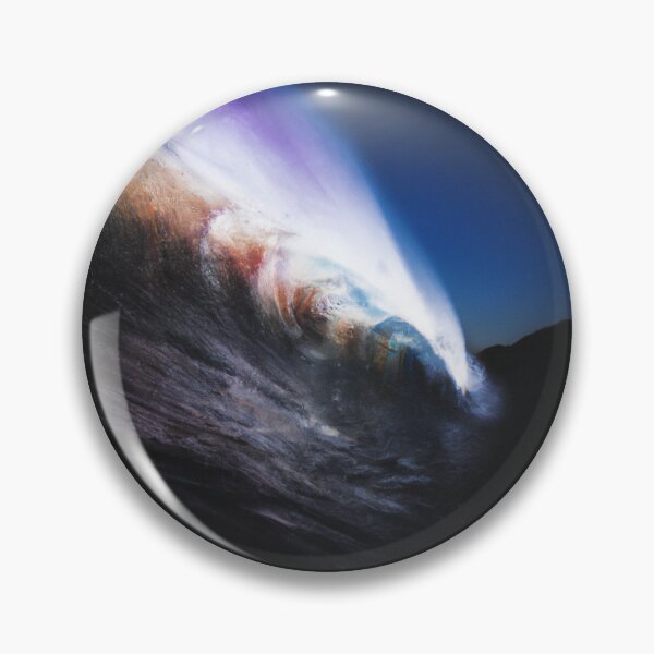 Item preview, Beach Wave At Night designed and sold by Fentier.