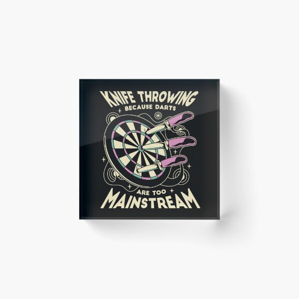 Item preview, Knife Throwing Because Darts are Too Mainstream designed and sold by Fun-T-Shirts.