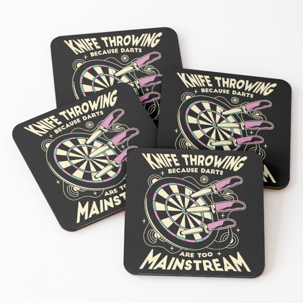 Item preview, Knife Throwing Because Darts are Too Mainstream designed and sold by Fun-T-Shirts.