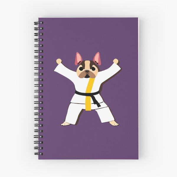 Item preview, "My Dog Knows Karate"- Funny Cartoon Dog Doing Karate designed and sold by Kodexstore.