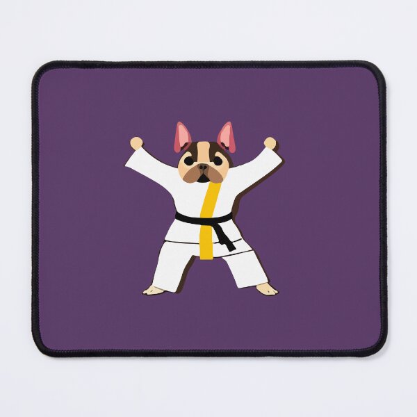 Item preview, "My Dog Knows Karate"- Funny Cartoon Dog Doing Karate designed and sold by Kodexstore.