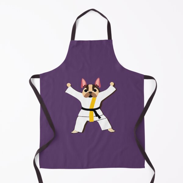 Item preview, "My Dog Knows Karate"- Funny Cartoon Dog Doing Karate designed and sold by Kodexstore.
