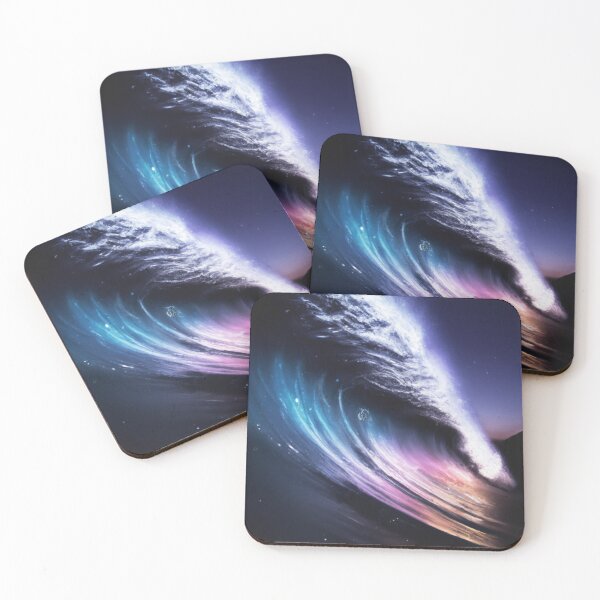 Item preview, Beach Wave At Night designed and sold by Fentier.