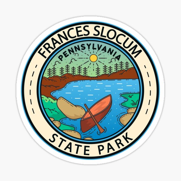 Item preview, Frances Slocum State Park Pennsylvania Badge designed and sold by KrisSidDesigns.