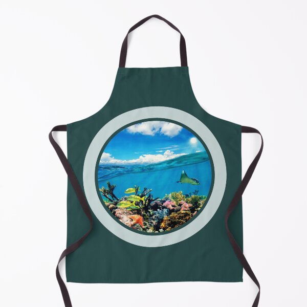 Item preview, Ocean Portal Print. For an ocean lover, for a marine biologist, for a scuba diver. designed and sold by Wentoo.