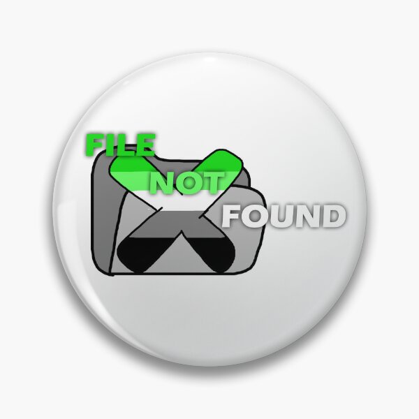 Item preview, FILE NOT FOUND (aromantic) designed and sold by Echholocation.