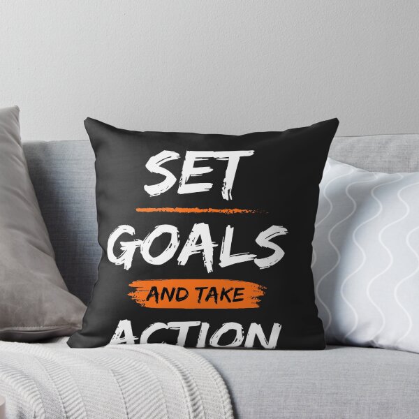 Item preview, Set goals and take action "motivation" designed and sold by KaziTaohid.