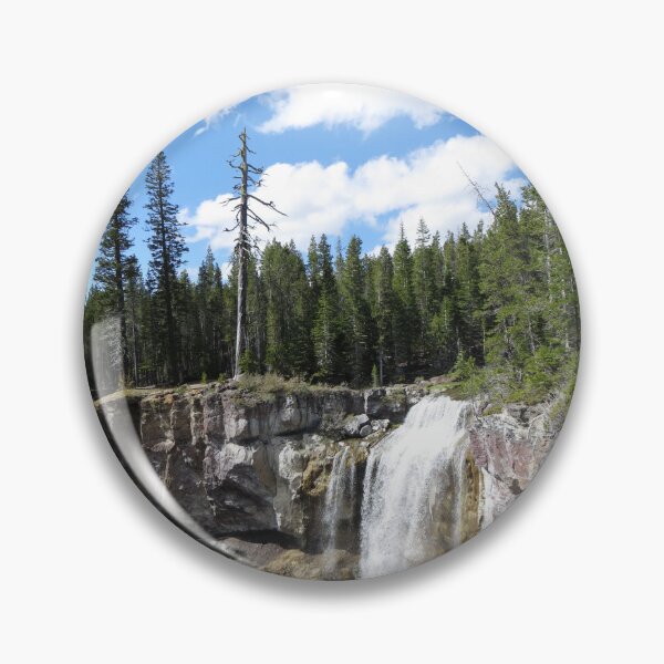 Item preview, Waterfall - Newberry National Volcanic Monument - Central Oregon designed and sold by TechLaughs.