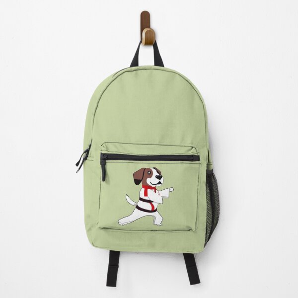 Item preview, "My Dog Knows Karate"- Funny Cartoon Dog Doing Karate designed and sold by Kodexstore.