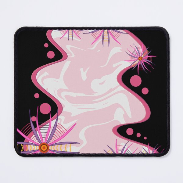 Item preview, Flowers Windmill on pink marble pattern designed and sold by SunSleepy.