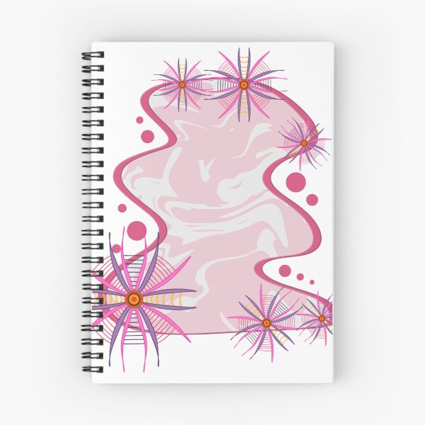 Item preview, Flowers Windmill on pink marble pattern designed and sold by SunSleepy.