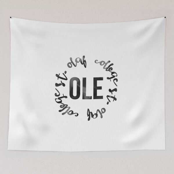 Item preview, St. Olaf College - Ole Black Ink Circle designed and sold by Eva Phan.