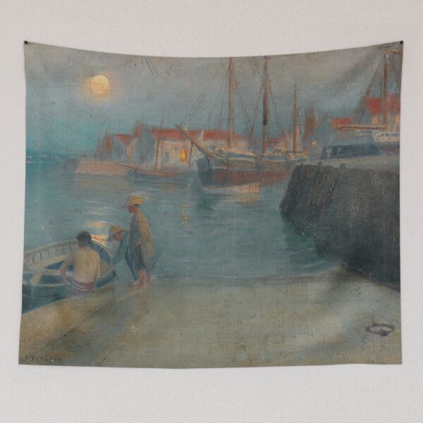 Item preview, The Dock at Sunset designed and sold by tomorrowsart.