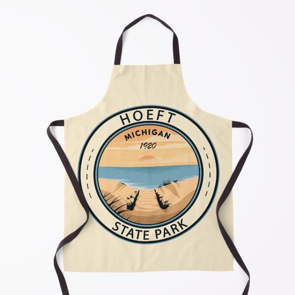 Item preview, Hoeft State Park Michigan Badge designed and sold by KrisSidDesigns.