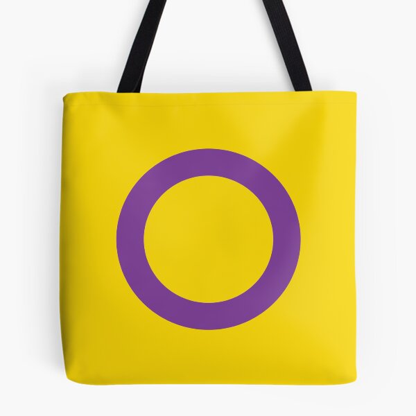 Item preview, Intersex Minimal Flag Circle 2023 designed and sold by UncutJorts.