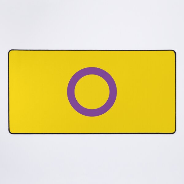 Item preview, Intersex Minimal Flag Circle 2023 designed and sold by UncutJorts.