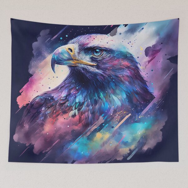 Item preview, Magical eagle in the night designed and sold by knuppify.