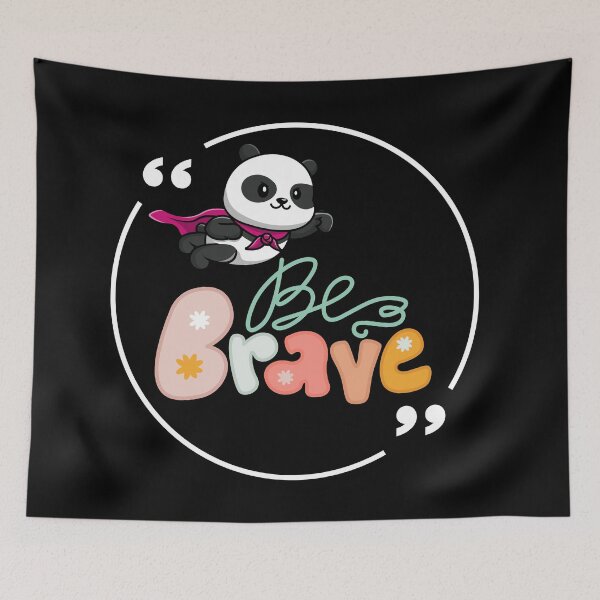 Item preview, Be brave - you are braver than you believe  designed and sold by Basma Store.