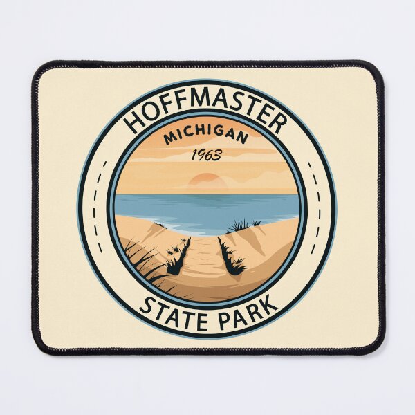 Item preview, Hoffmaster State Park Michigan Badge designed and sold by KrisSidDesigns.